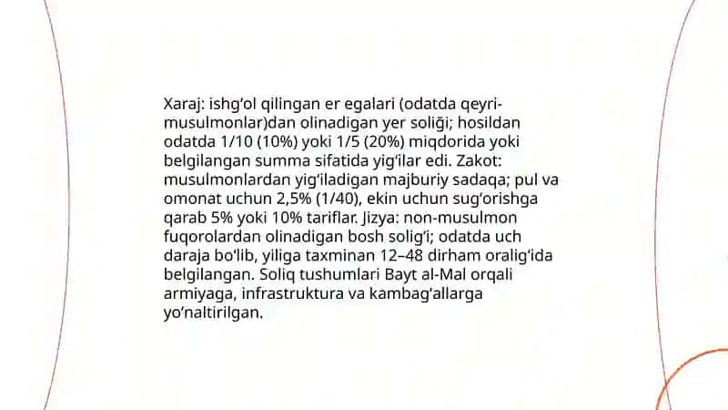 Arab Halifaligi iqtisodiyoti 4