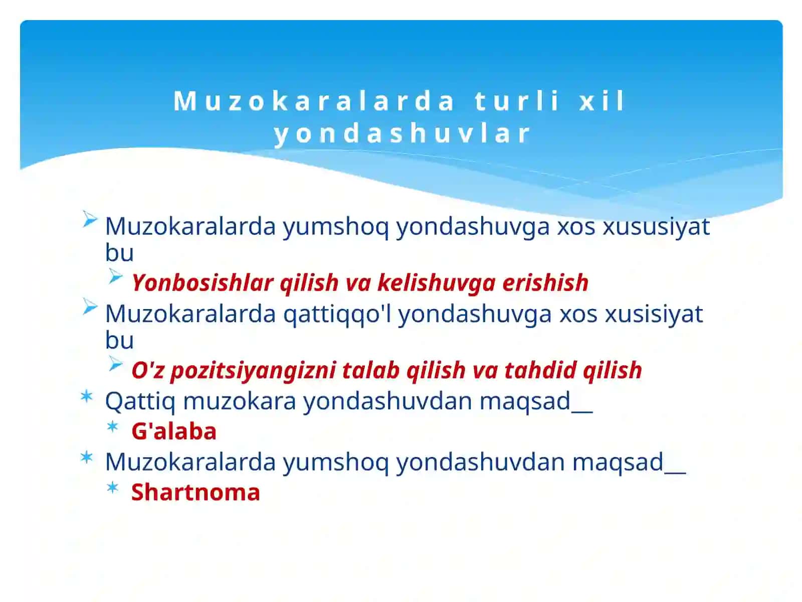 Muzokaralar 4