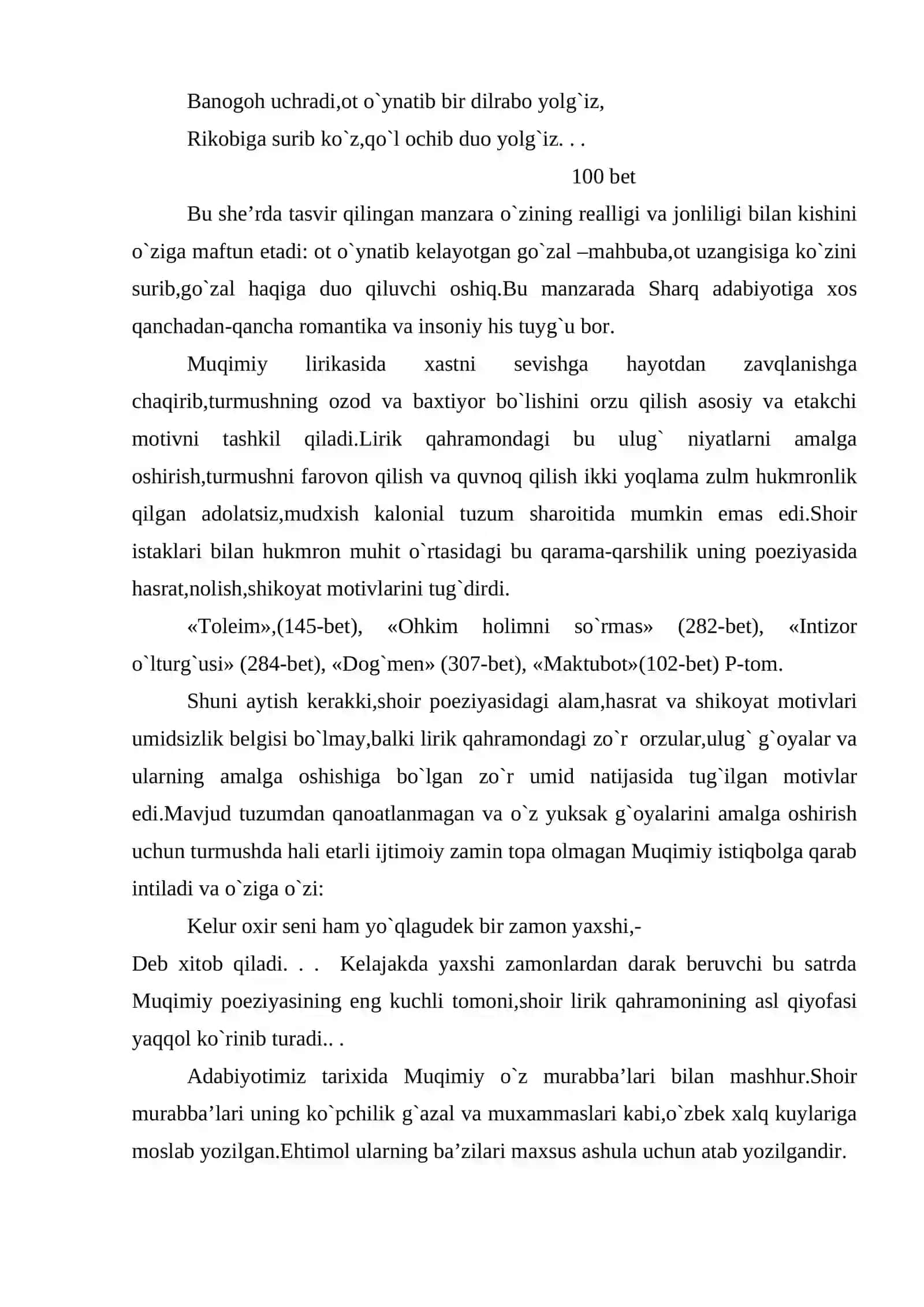 Muqimiy lirikasi 4