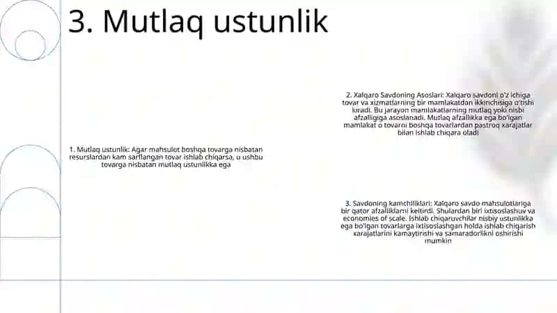 Xalqaro Savdo Nazariyalari 4