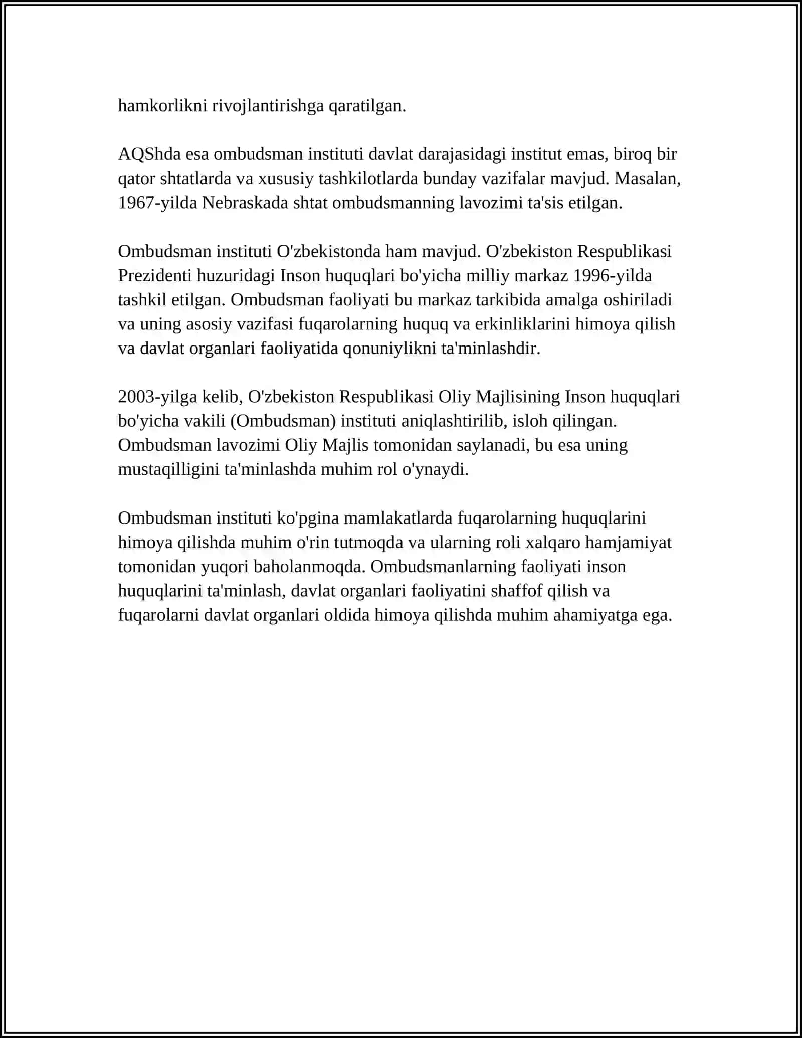 Ombudsman 4