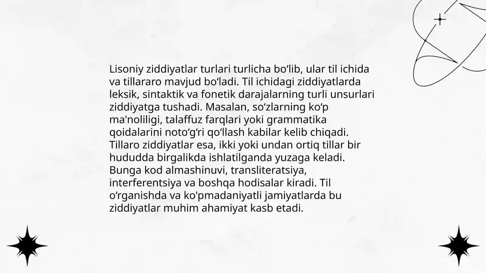Lisoniy ziddiyatlar 4