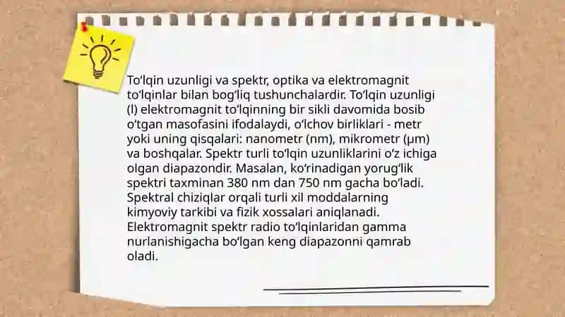 Optika asoslari va koʻzning optik sestimasi 4