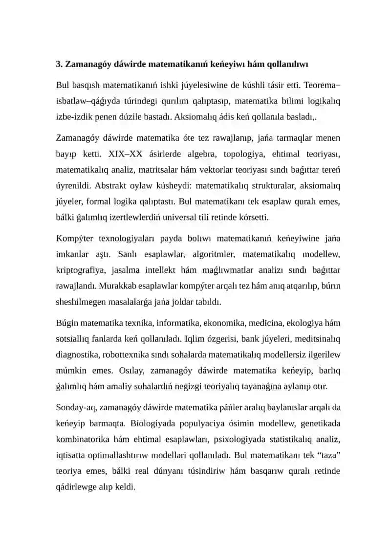 JOQARI MATEMATIKA 15 TEMA O`Z BETINSHE 4