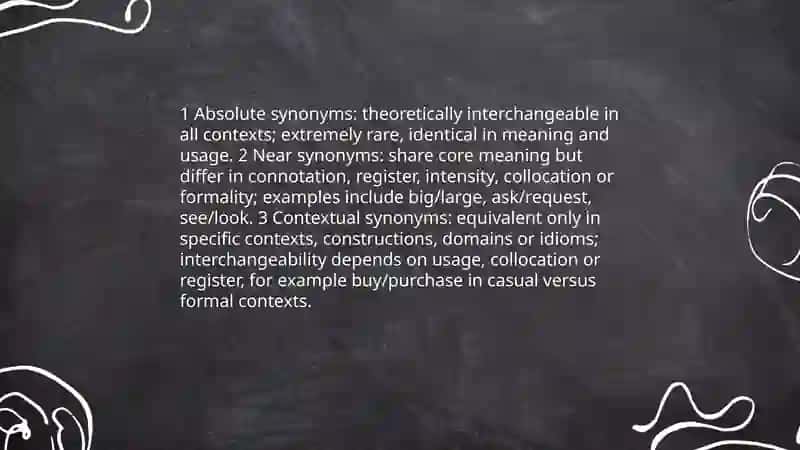Synonyms 4