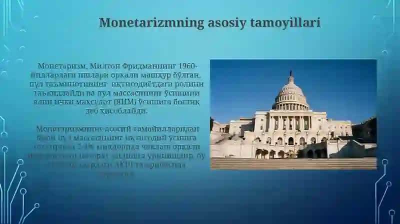 Monetarizm va uning vakillari 4