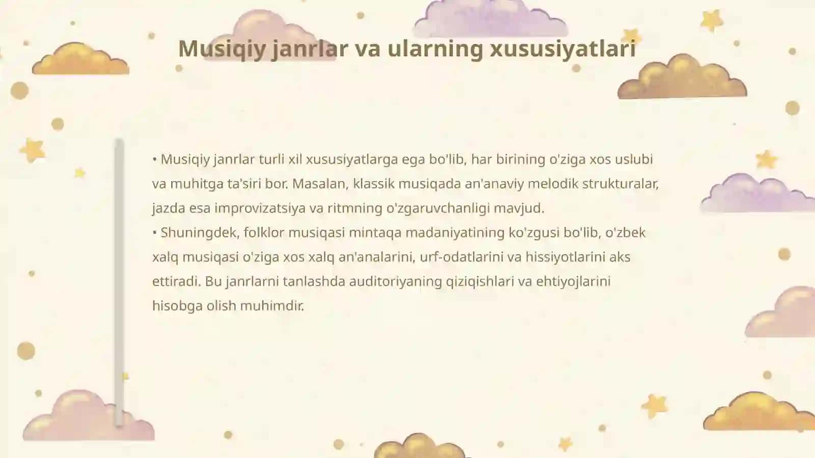 Musiqiy faoliyatlar uchun repertuar tanlash 4