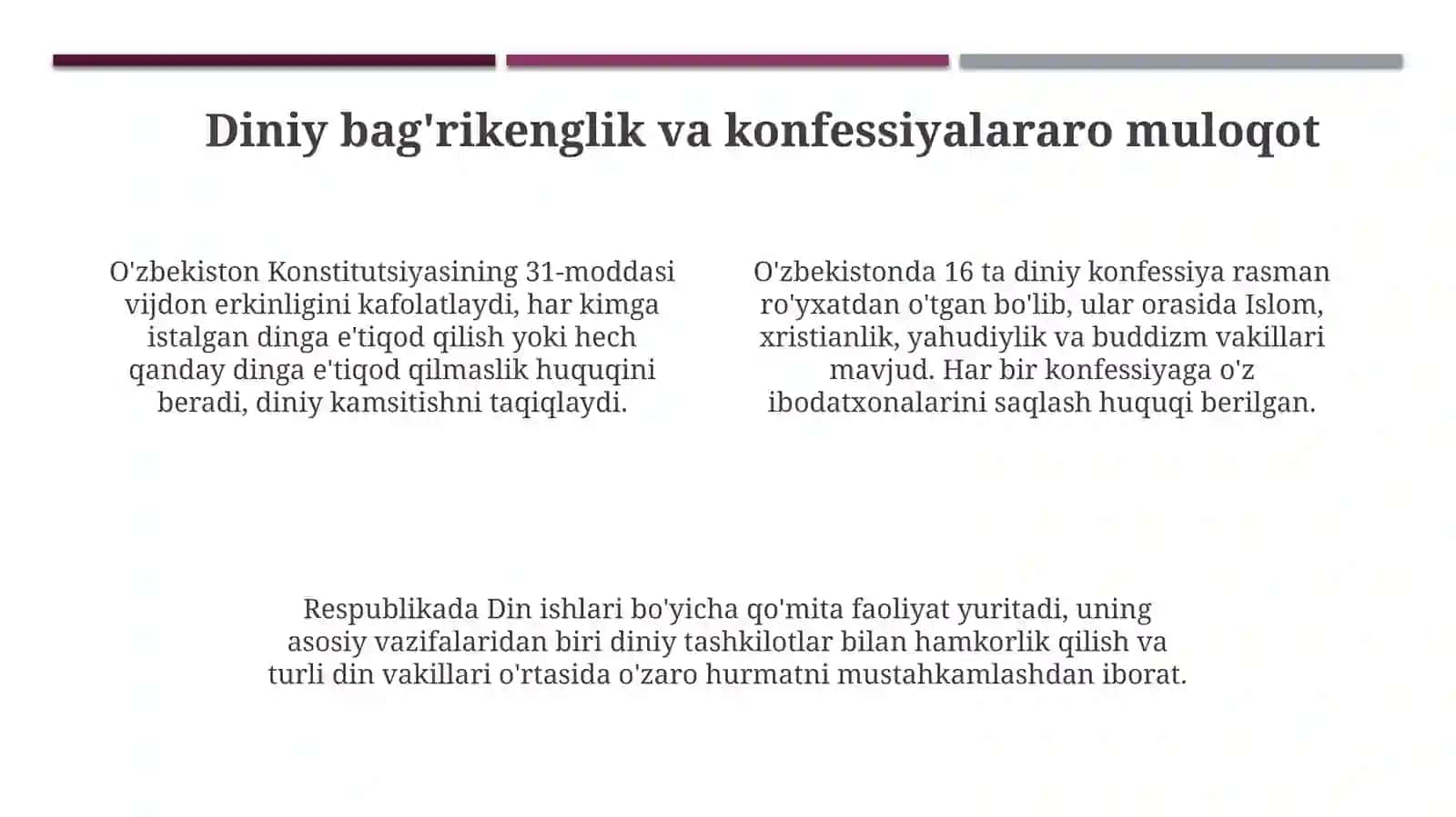 O'zbekistonning ma'naviy merosi 4