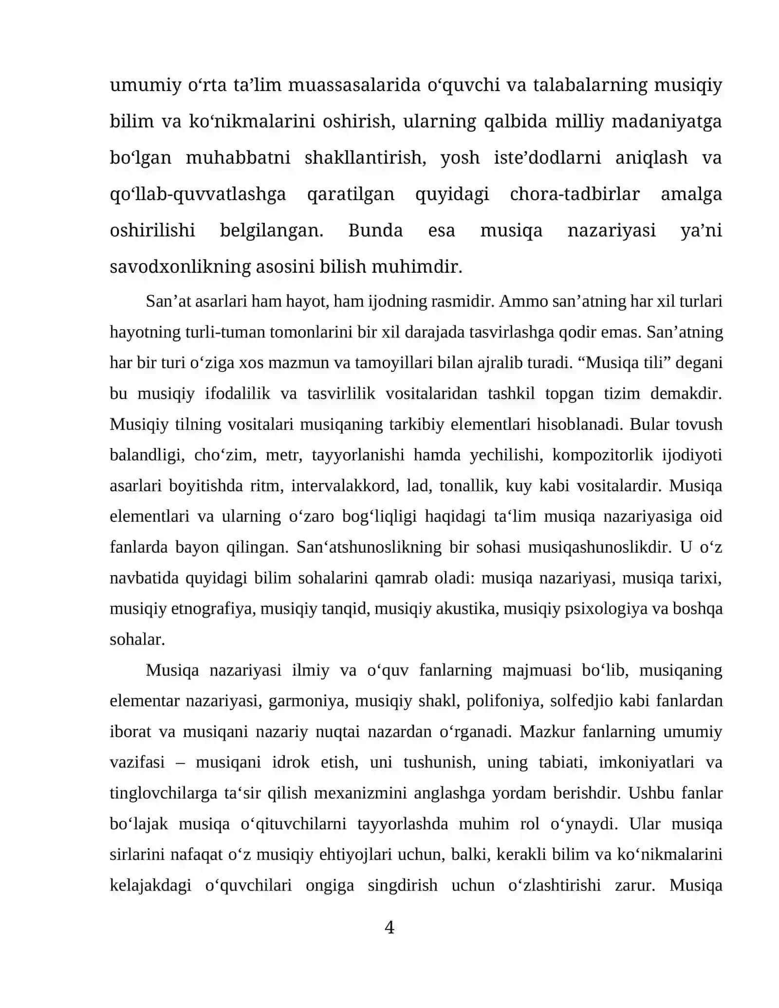 Major va minor tonalliklari 4