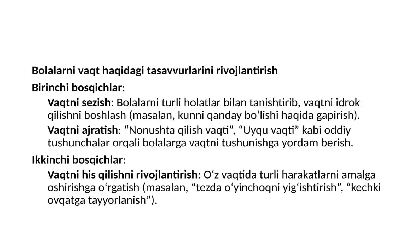 Vaqt haqida tushuncha 4