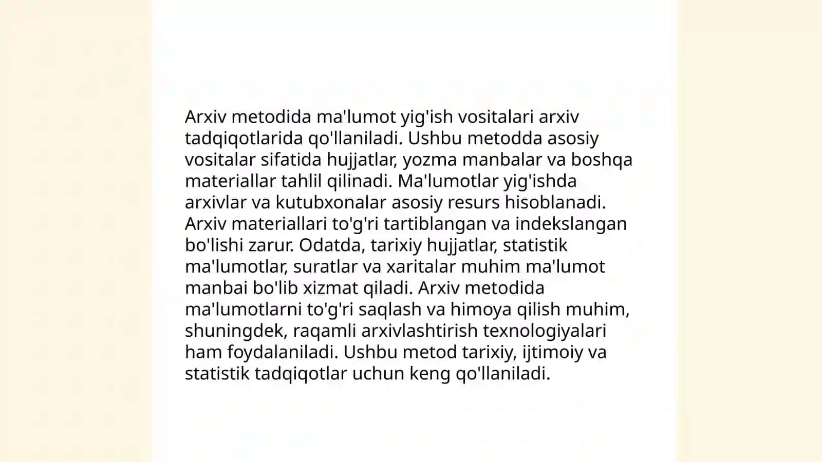 Arxiv metodi psixologiyada 4