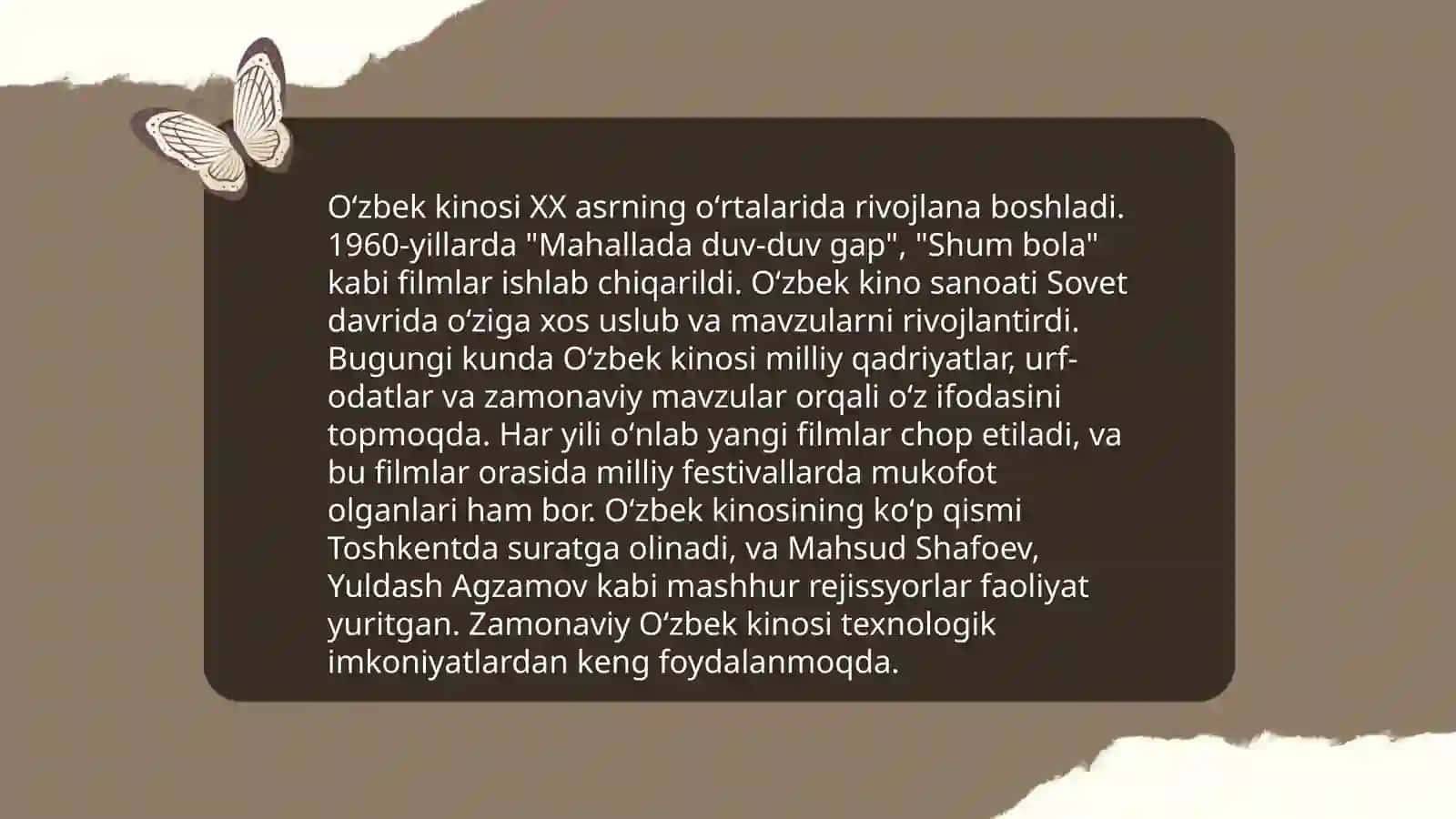 Kino san'ati yoki idustriya sifatida 4