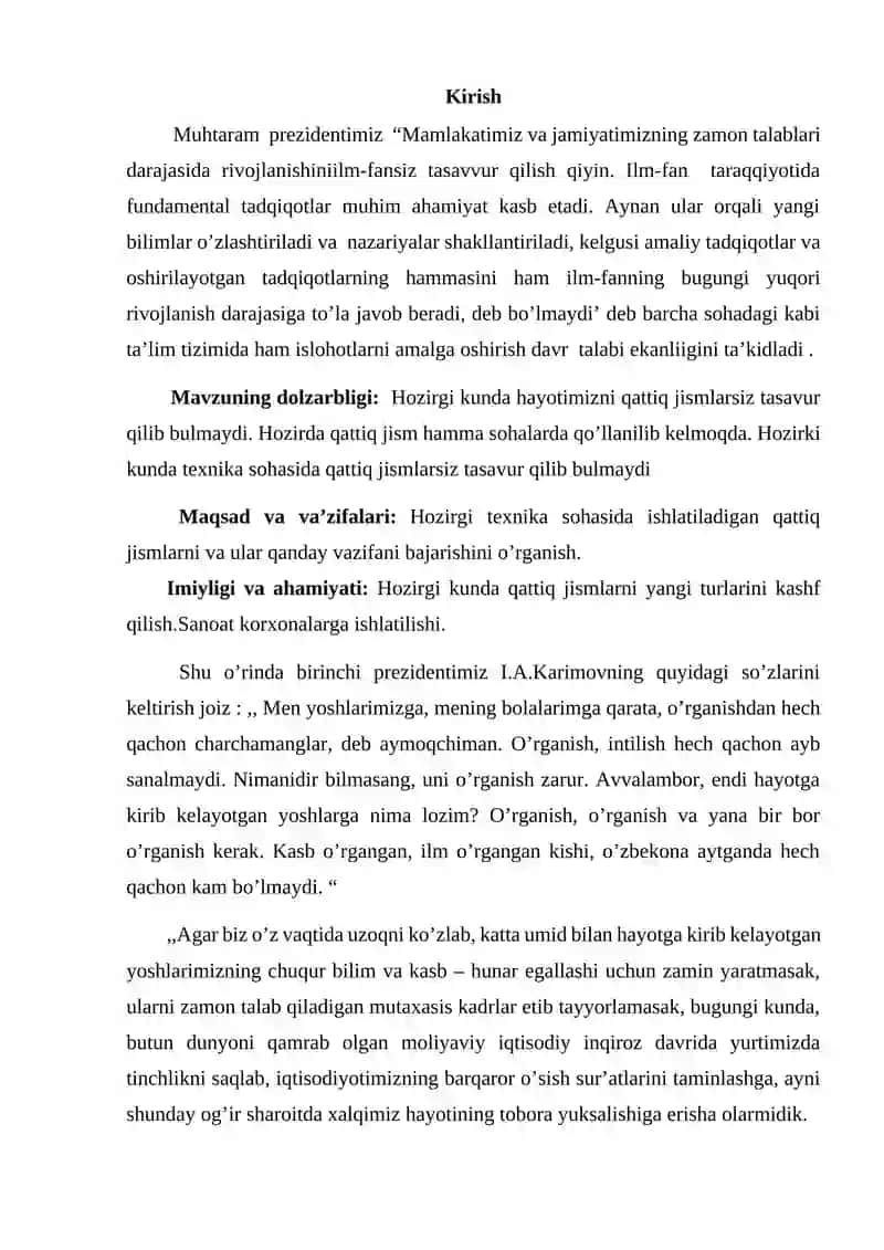 Qattiq jismlarda issiqlik kengayishi 4