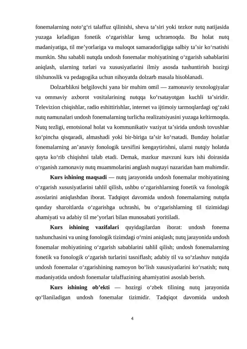 Nutqda undosh fonemalar mohiyatining o‘zgarishi 4
