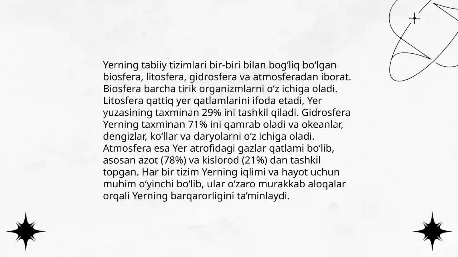 Tabiiy geopgrafiyaning obyekti va predmeti 4