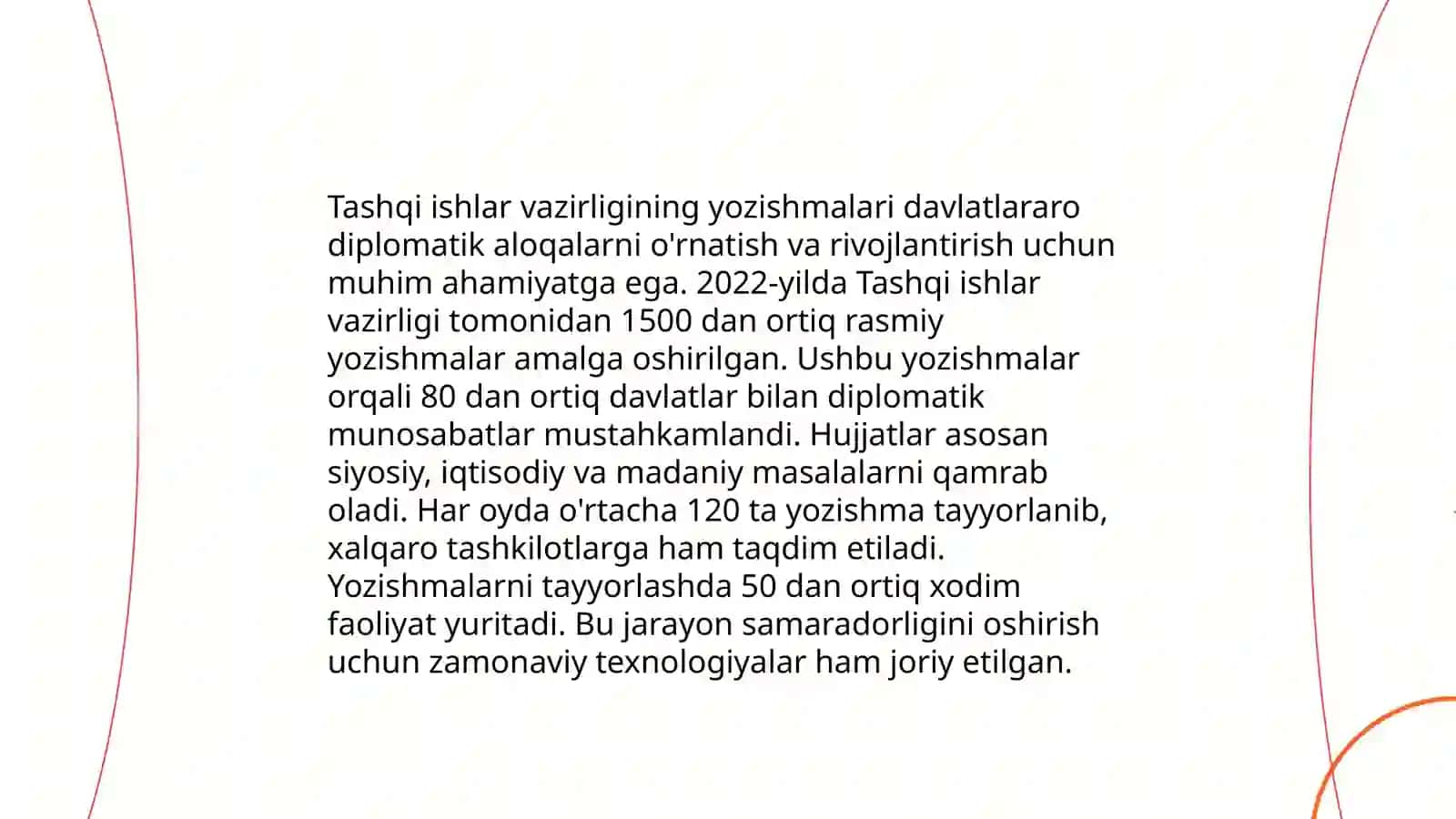 Diplomatik va tijorat yozishmalari 4