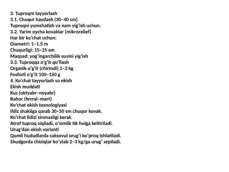 Oʻsimlikshunoslik va yem-xashak yetishtirish 4