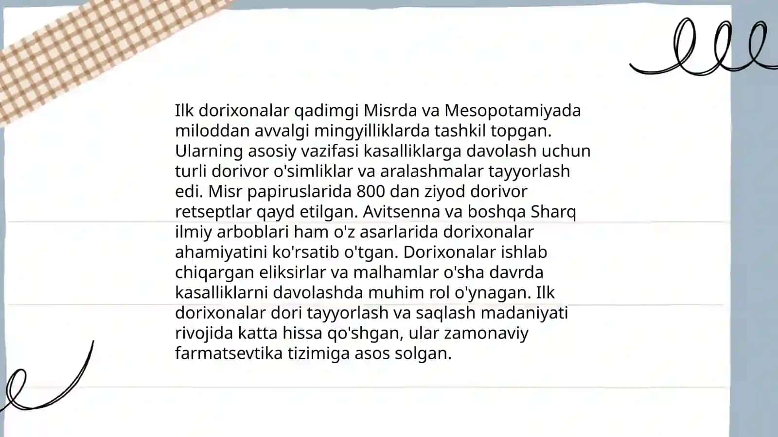 Dorixonalar tarixiy rivojlanishi 4