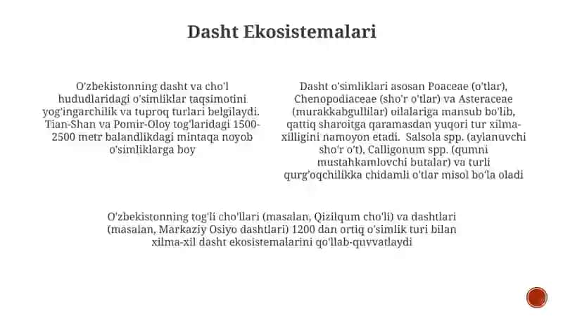 O'zbekistonning tog'cho'ldashtlarida o'simliklar 4