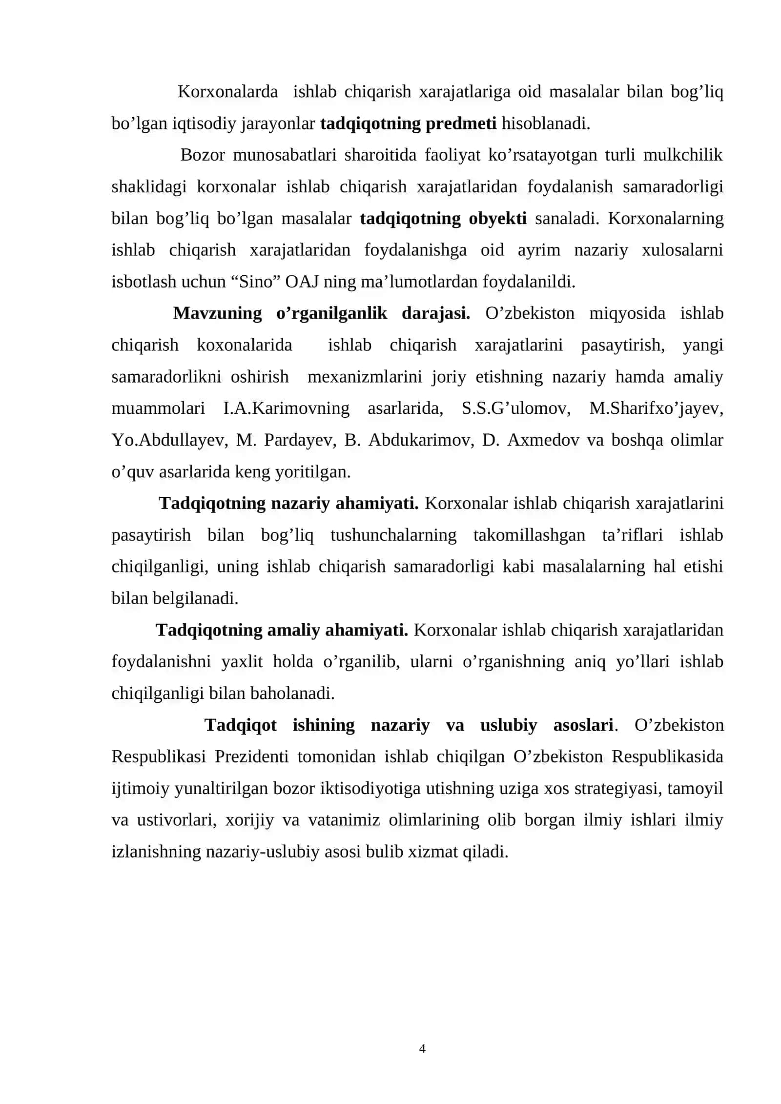 KORXONA XARAJATLARI ULARNING TARTIBI VA TURLARI 4