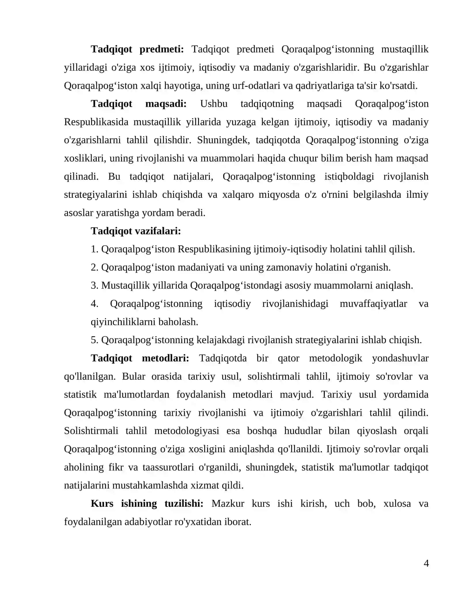 Mustaqillik yillarida Qoraqalpogʻiston Respublikasi 4