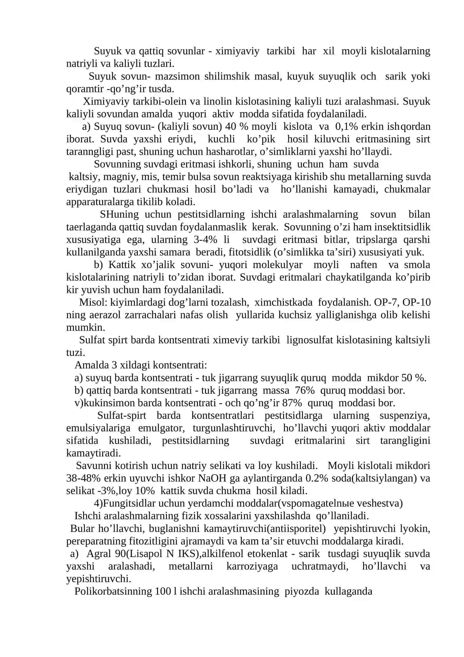 PESTITSIDLARNI PREPARAT SHAKLLARI VA ULARNI QO’LLASH USULLARI 4