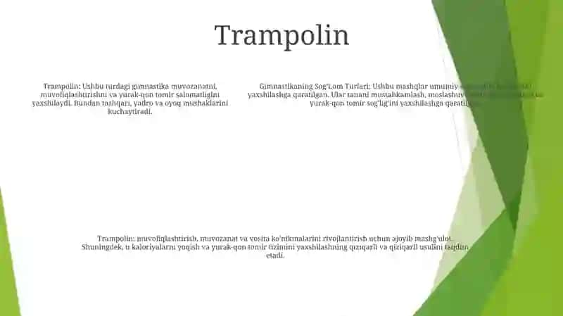Gimnastikaning SogʻLomlashtiruvchi Turlari 4