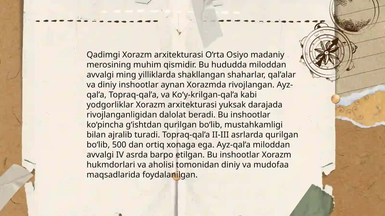 Qadimgi Xorazm madaniyati va sanati 4