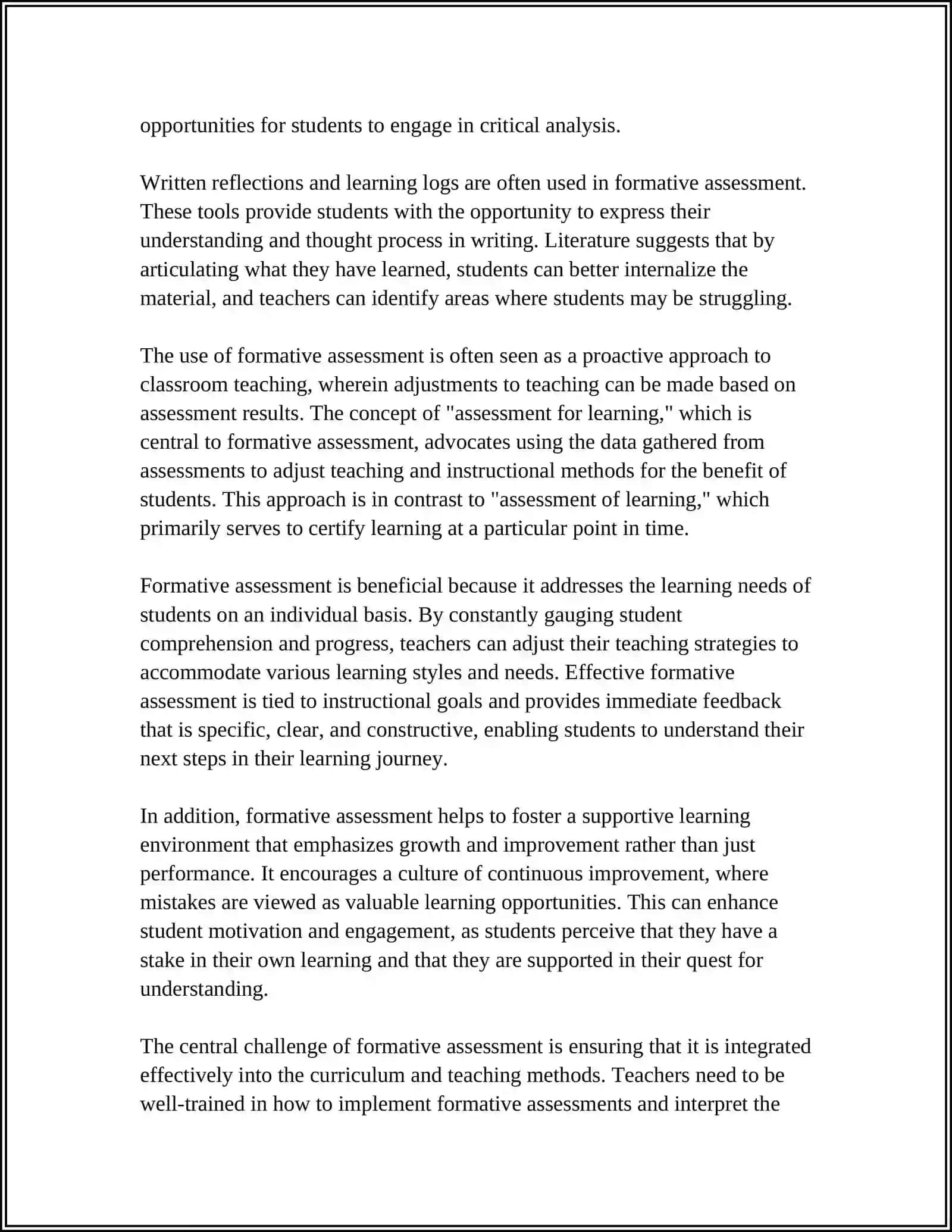 TYPES OF ASSESSMENTS 4