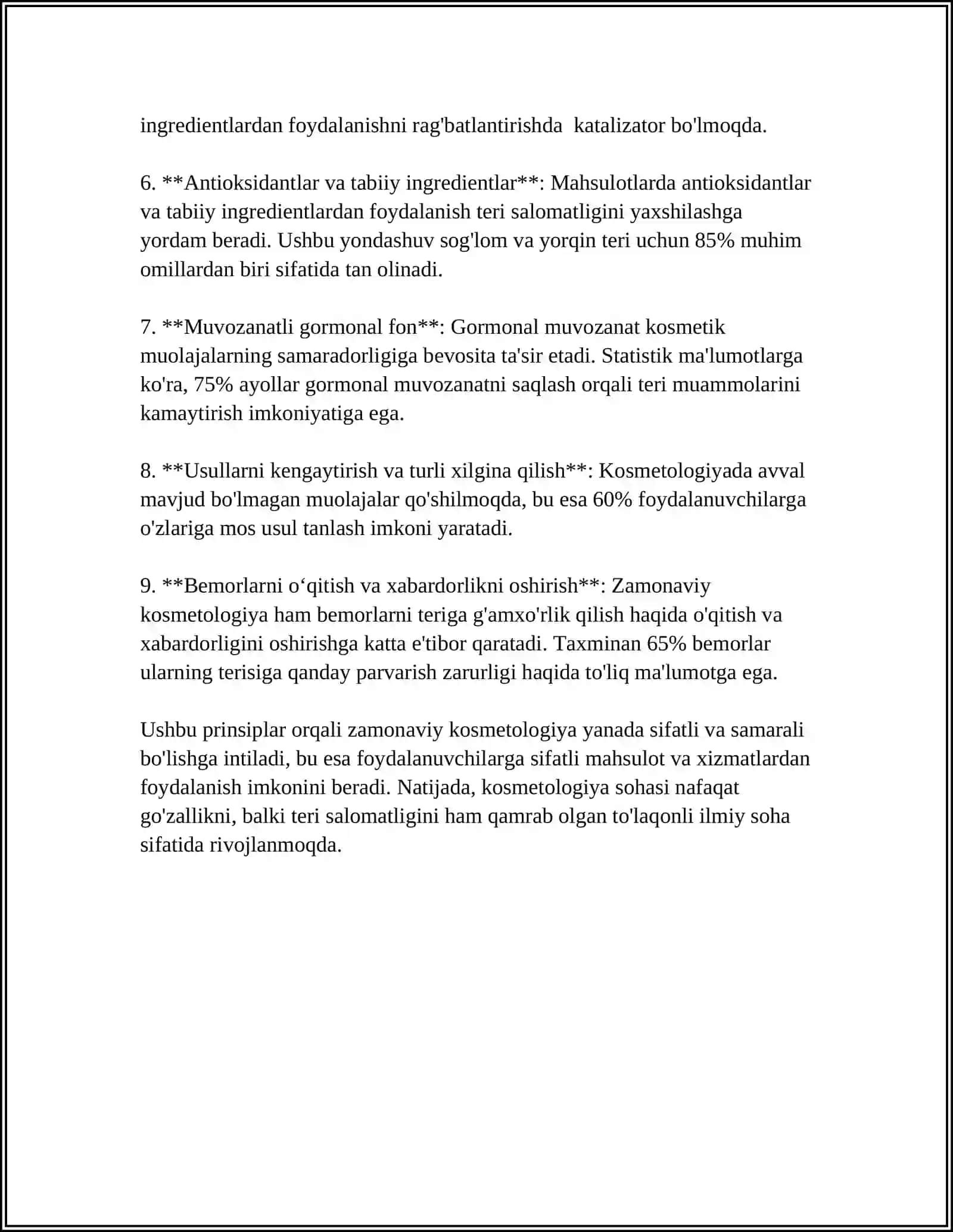 ZAMONAVIY KOSMETOLOGIYA 4