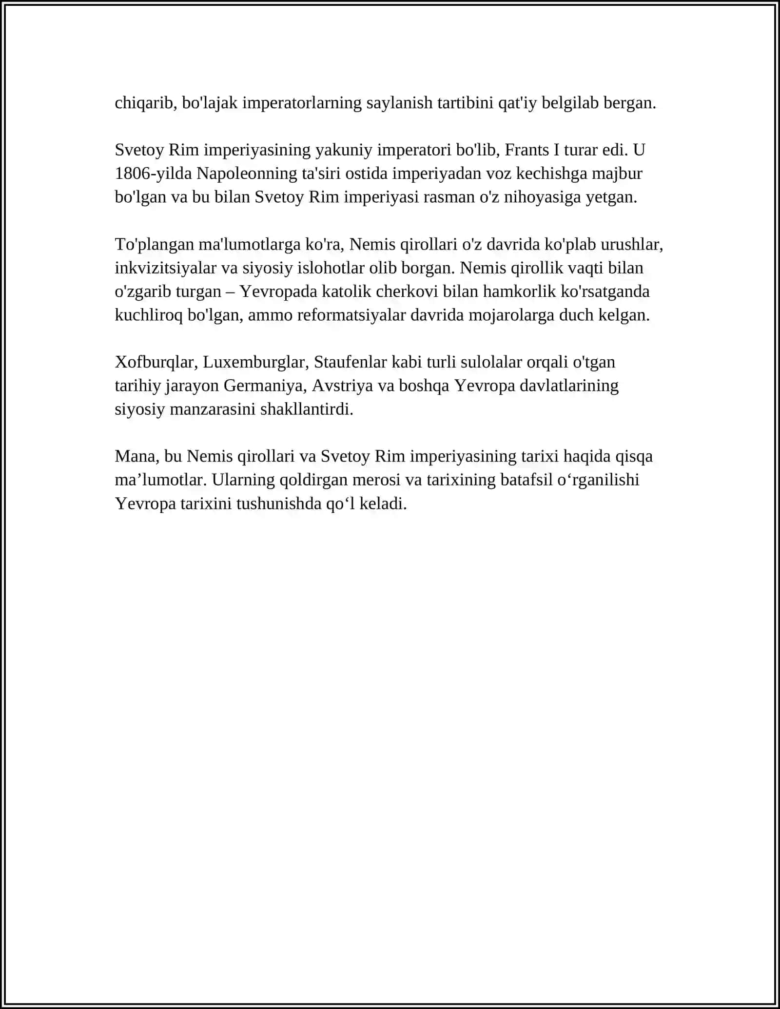 GERMAN QIROLLIGI BIBLIOGRAFIYA TUZISH 4