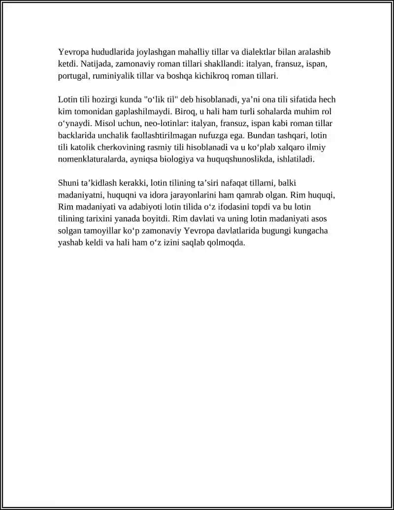 LOTIN TILI VA UNING TARIXI 4