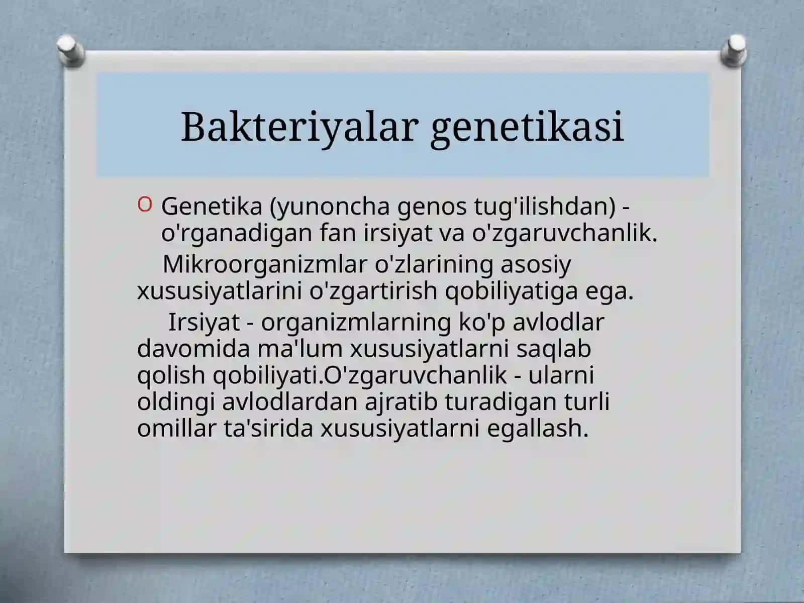 Bakteriyalar genetikasi 4
