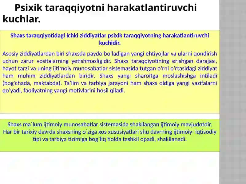 Psixikrivojlanish va uning davrlashtirish muammosi 4