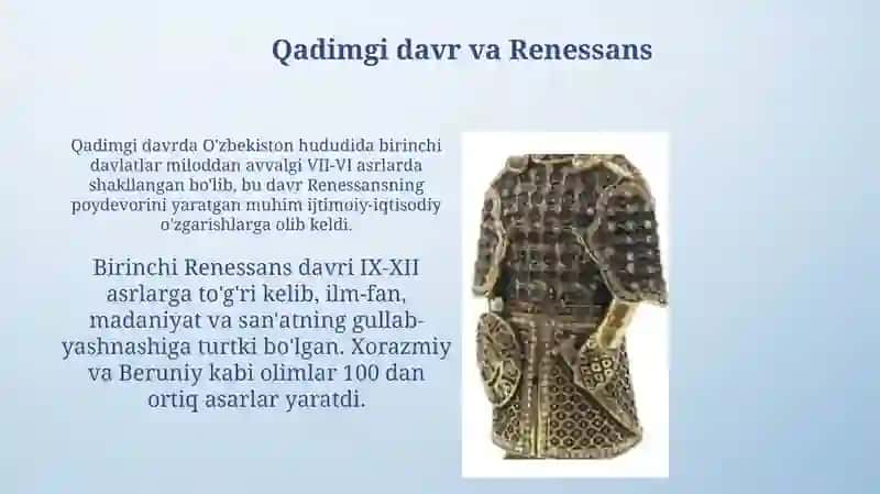 O`zbekiston Tarixi 4