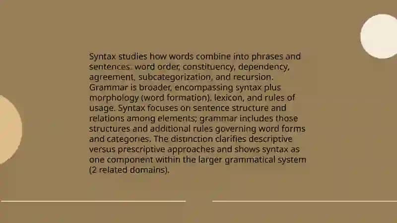 What is Syntax 4