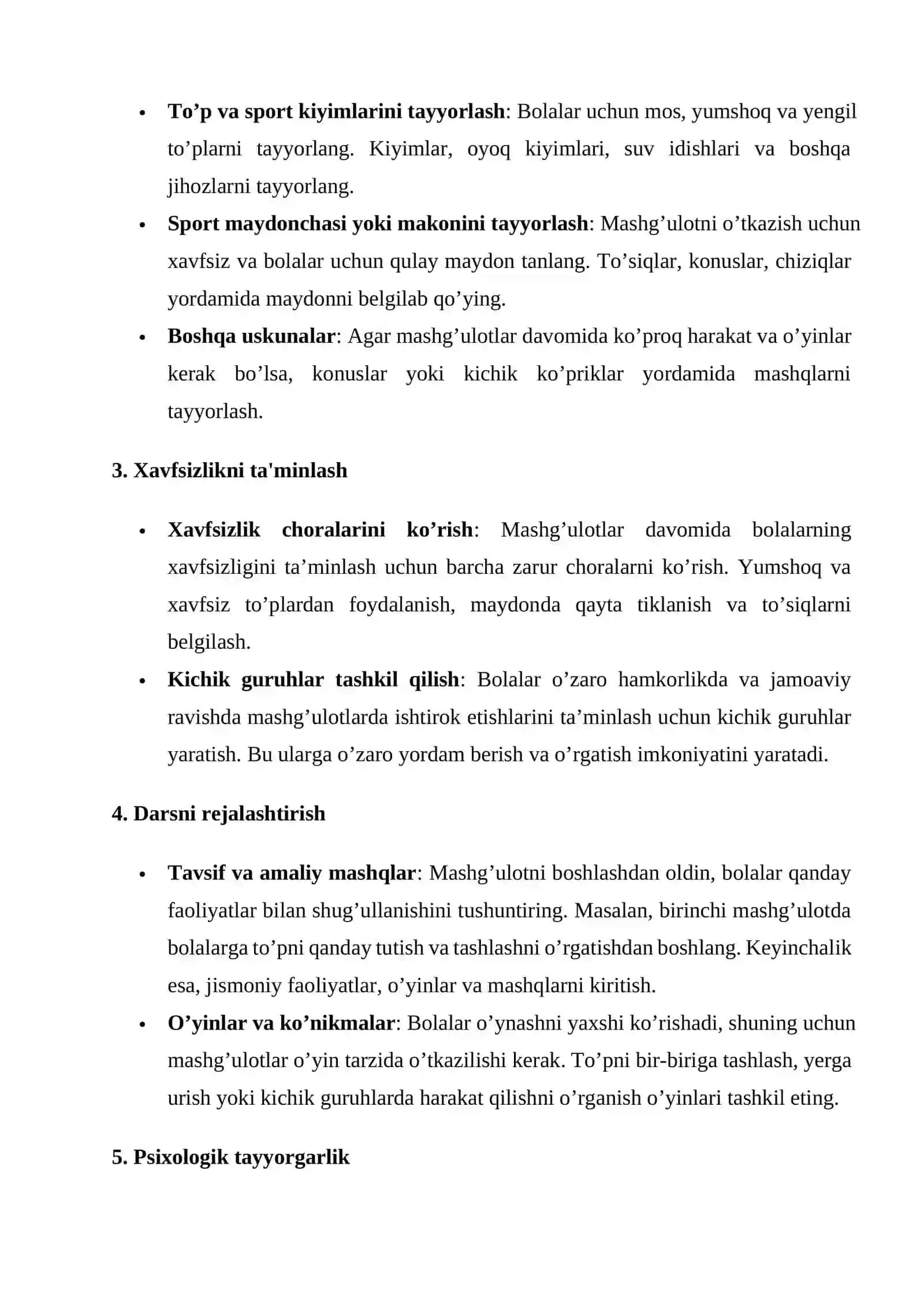 Qo’l to’pi Elementlari va Jihozlar 4