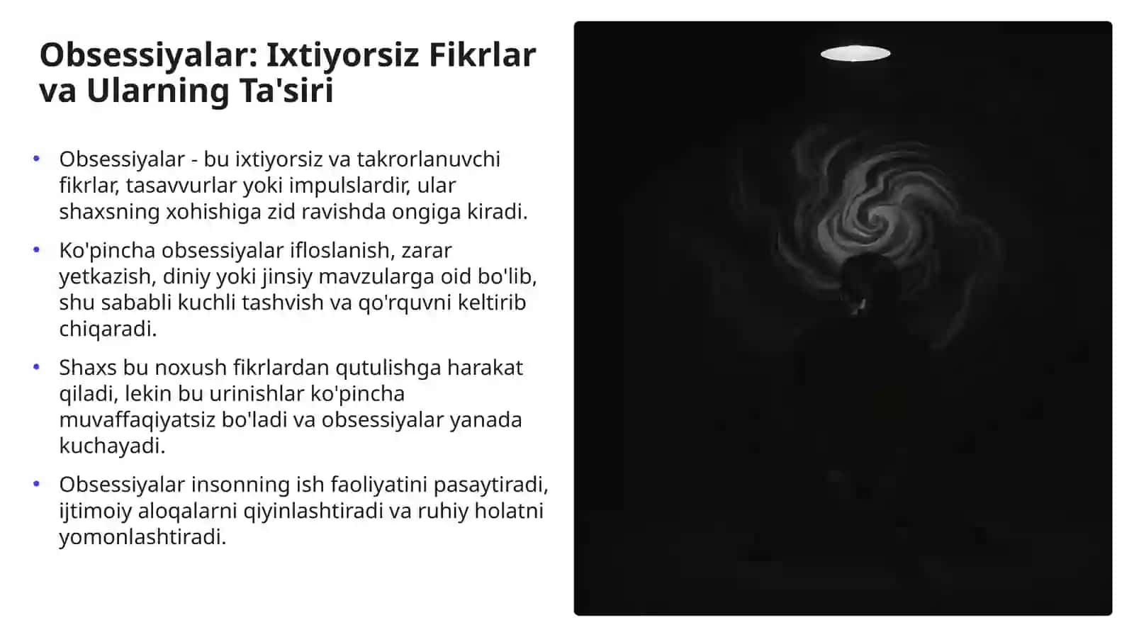 Obsessiv va Fobik Holatlar 4