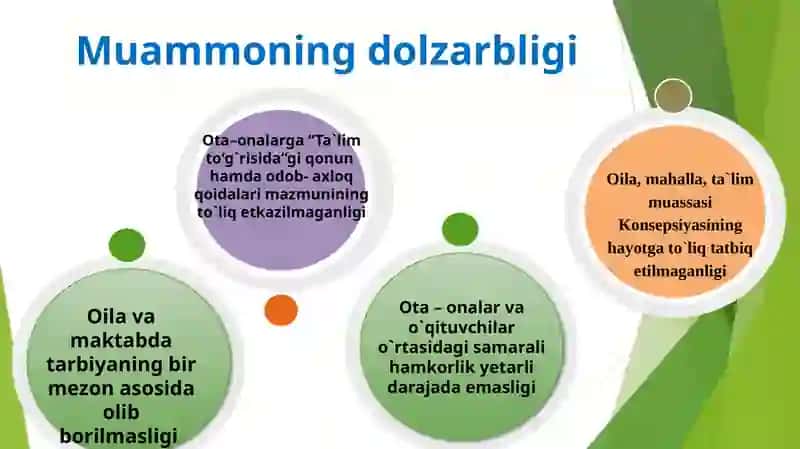 OTA-ONALARDA KONGRUENTLIKNI SHAKILANTIRISH 4