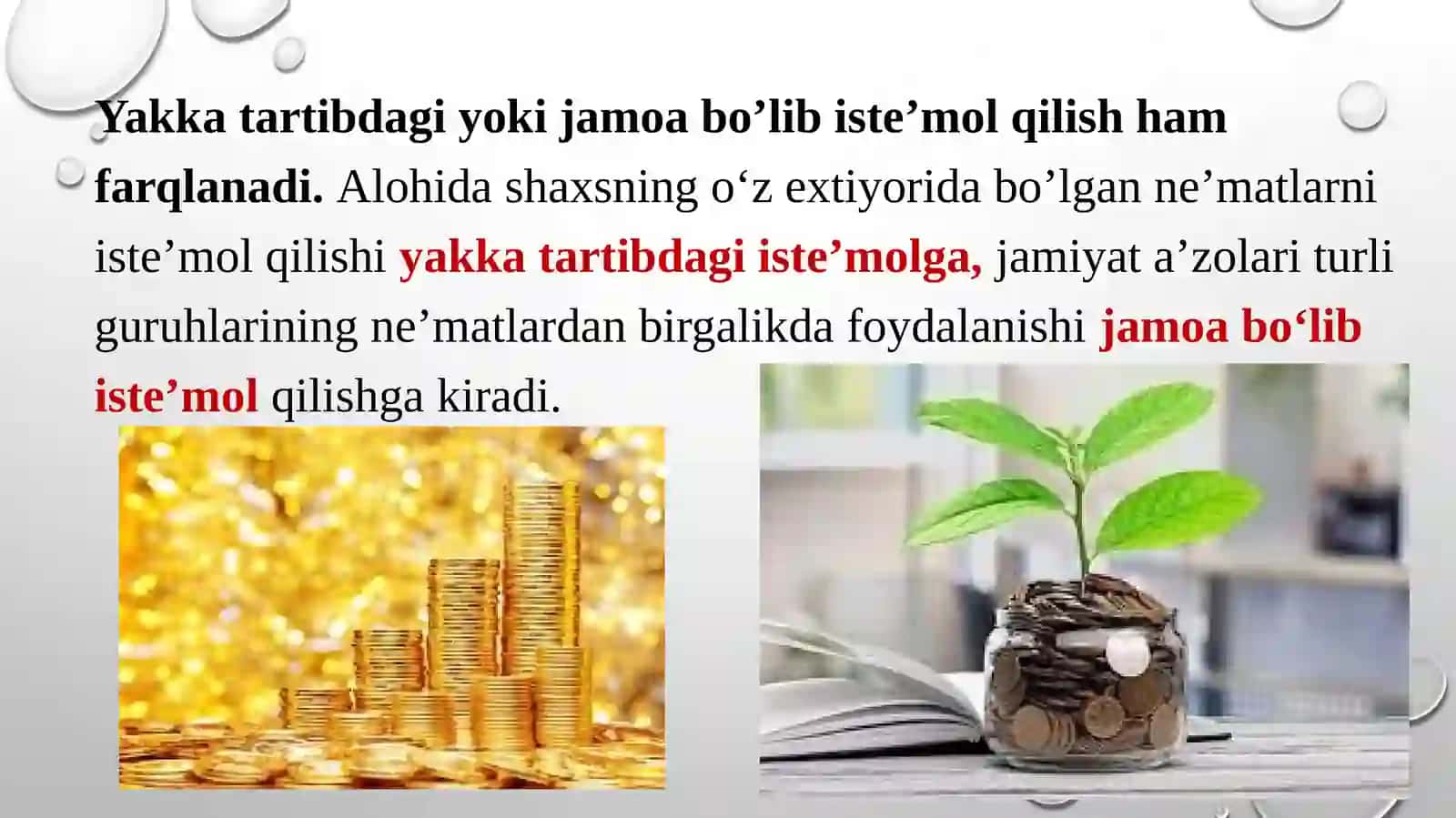 Iste’mol, jamg`arma va investitsiyalar 4