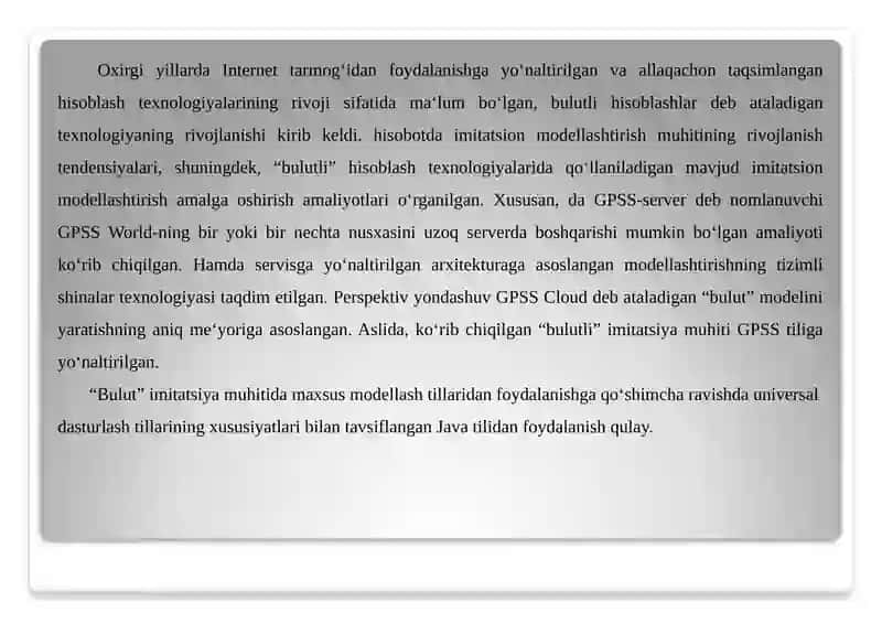 Bulutli infrastruktura modellashtirish 4