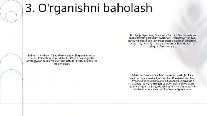 Tarbiya Jarayonining Shakllari Va Metodlari 4
