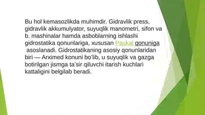 Gidrostatikbosimni aqlash 4