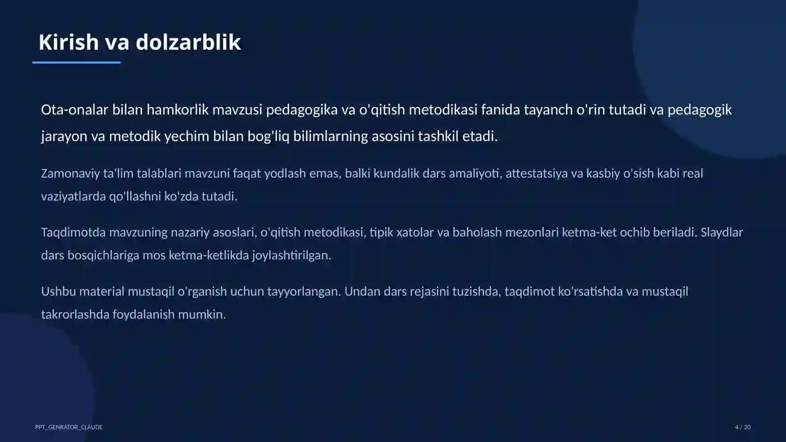 Ota-onalar bilan hamkorlik 4