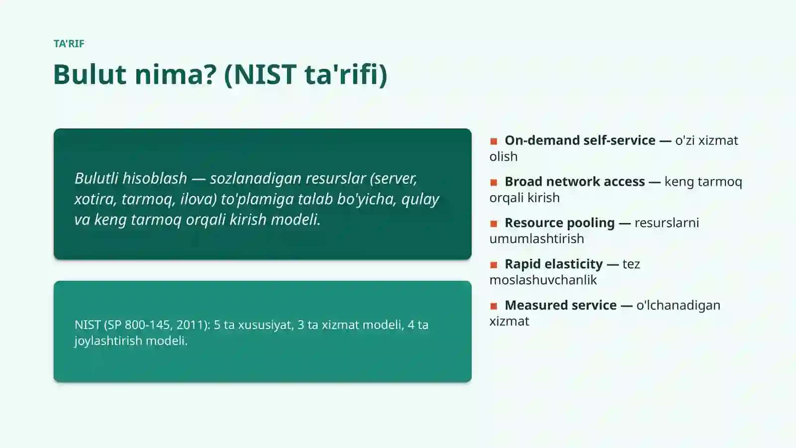 Bulutli texnologiyalar 4