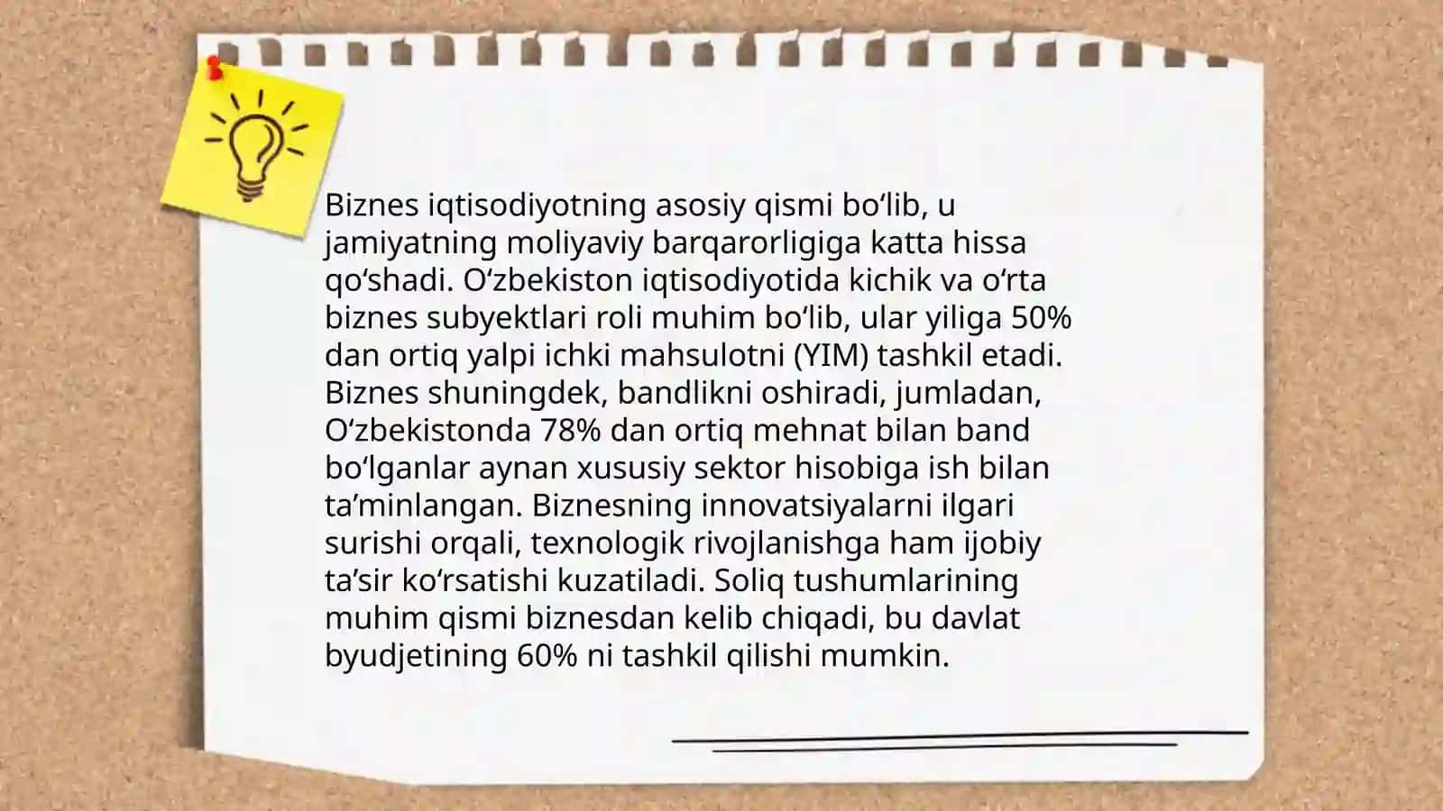 Biznes mohiyati va tushunchasi 4