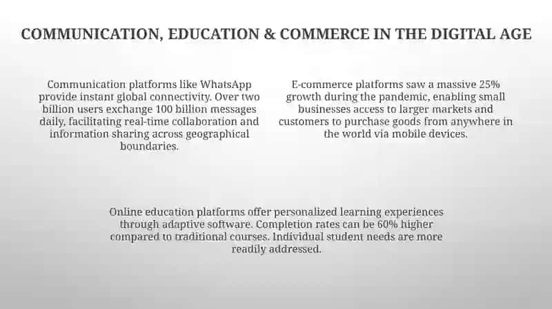 The role of internet in ourlife 4