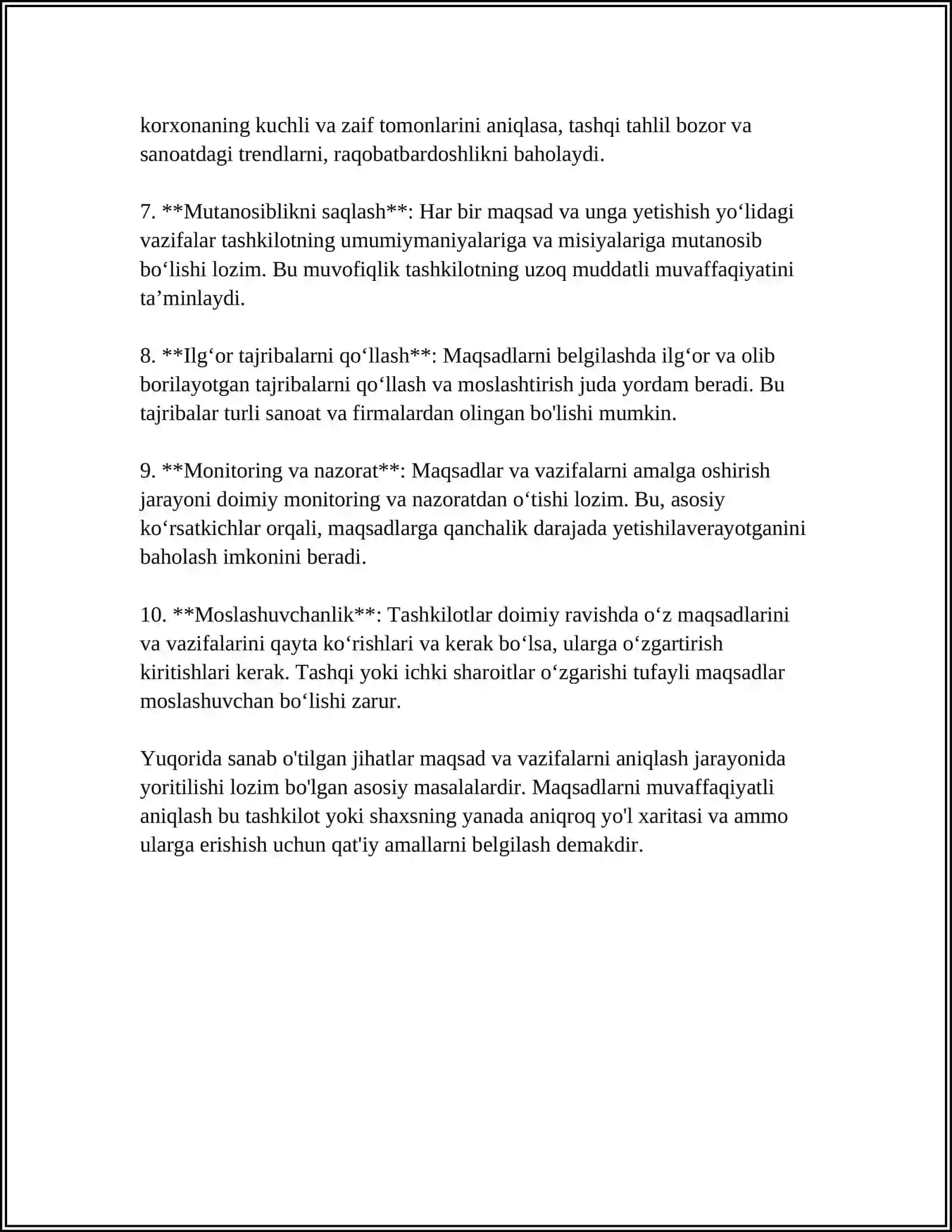 VAQTNI BOSHQARISHDA USTUVORLIKLARI 4