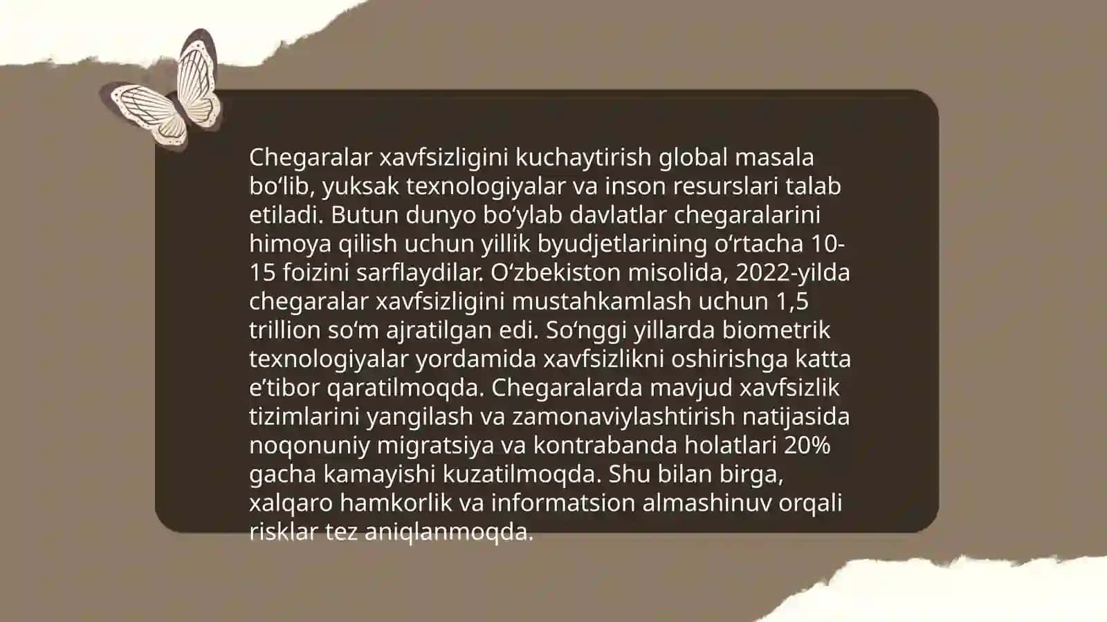 Milliy xavfsizlikni ta'minlash borasida amalga oshirilayotgan ishlar 4