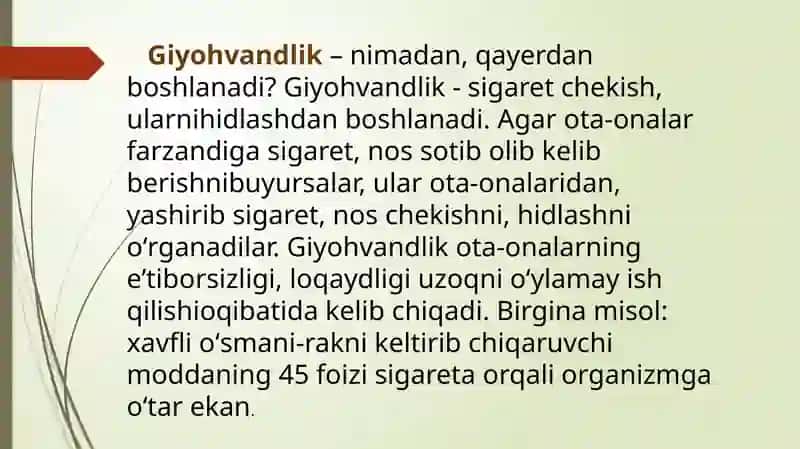 Giyohvandlik-asrvabosi 4